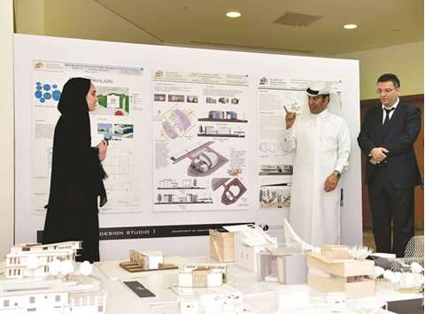 The event provided DAUP students with the opportunity to present and showcase their architectural projects.