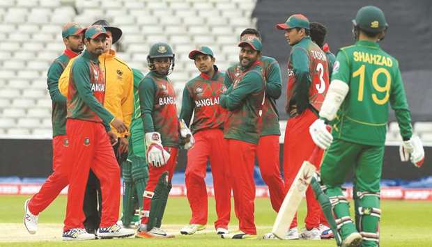 Bangladesh edged ahead of West Indies in the world rankings to get their place at the Champions Trophy. (AFP)