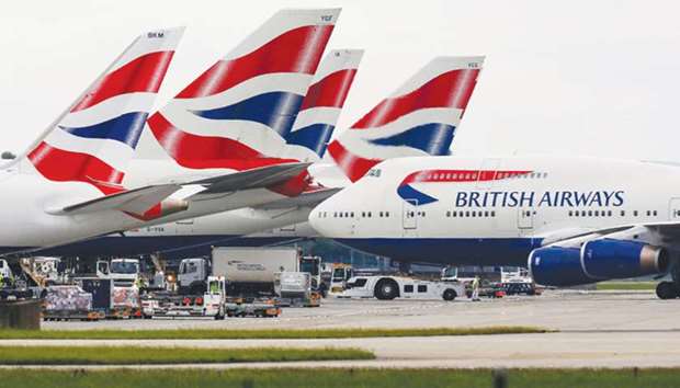 A British Airways aircraft taxis on the tarmac at Heathrow Airport in London. Problems continued over the long weekend, and although BA said it expected to run a full schedule from Heathrow and Gatwick yesterday, it was left with work to do to in the longer term to restore its reputation.