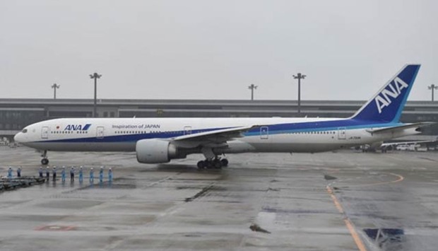 An All Nippon aircraft is seen in this file picture.