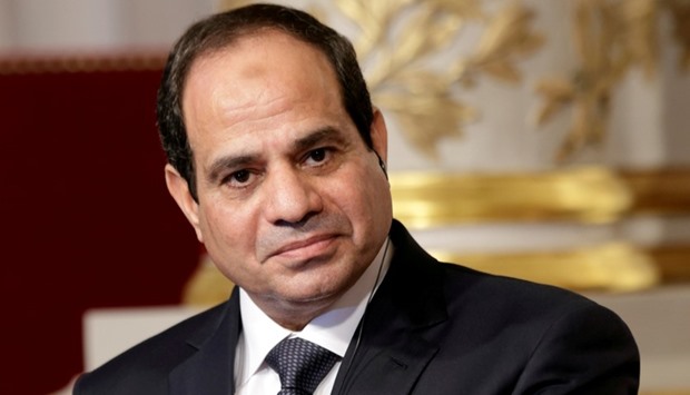 News agency WAM said Sisi was accompanied by Egypt's foreign and investment ministers on his two-day visit to the UAE