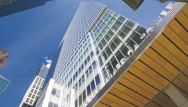 A view of the Bank of America towers in New York. Trumpu2019s most recent comments about breaking up banks have caused a few tremors as banking executives try to parse what he meant. Firms taking special notice include Bank of America Corp, Citigroup and JPMorgan Chase & Co.