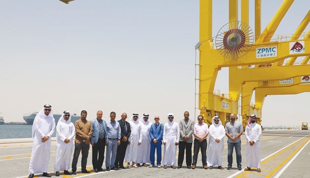 Moroccan delegation visits Hamad Port - Gulf Times