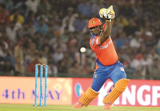 Gujarat Lionsu2019 Dwayne Smith made 74 from only 39 balls. (AFP)