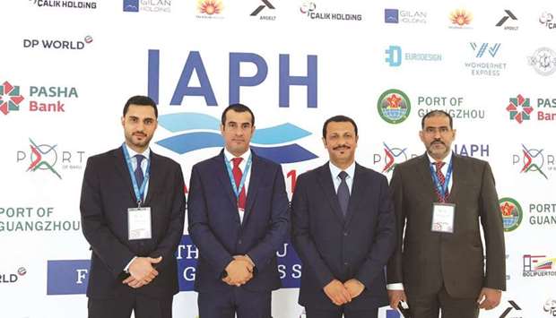 Mwani Qataru2019s delegation to the conference held several meetings with a number of VIPs and officials of international ports, shipping and logistics companies.