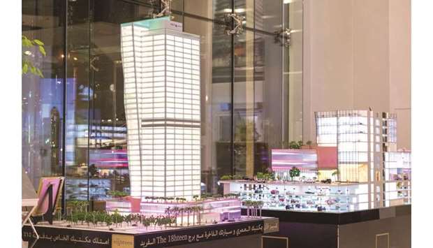 Scale model of one of JREu2019s major projects.