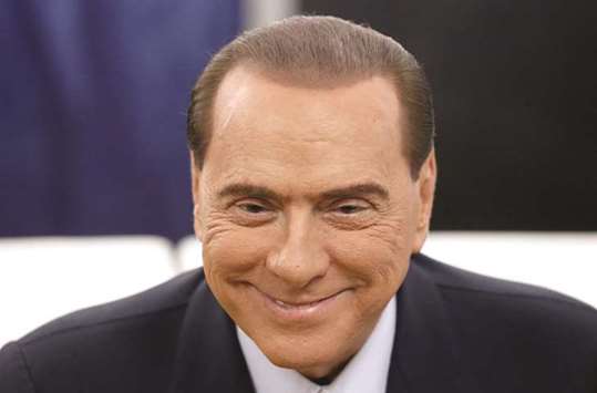Berlusconi: convicted of tax fraud in 2013.