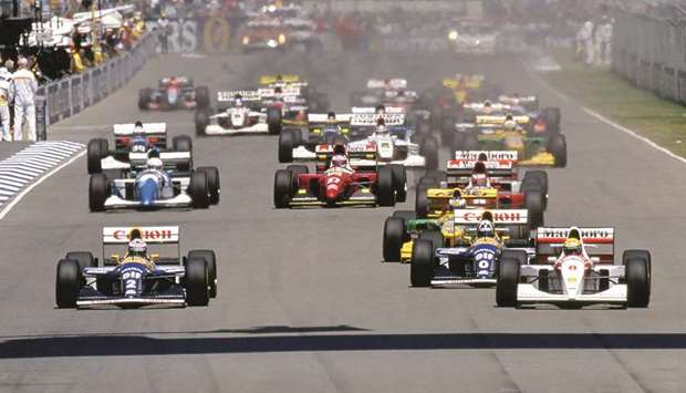 IN THE FAST LANE: The average basic cost of an F1 car is $10 million.