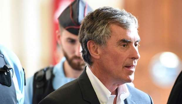 Former French budget minister Jerome Cahuzac