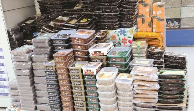 There is more demand for dried foodstuffs during the holy month of Ramadan.