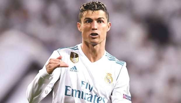 Cristiano Ronaldo sprained his ankle against Barcelona earlier this month, prompting fears the Portuguese might not make the Champions League clash against Liverpool on May 26. (AFP)