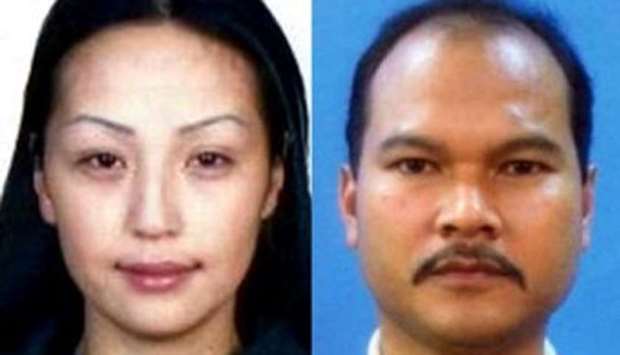 Murder victim Altantuya Shaariibuu, and Malaysian bodyguard Sirul Azhar Umar