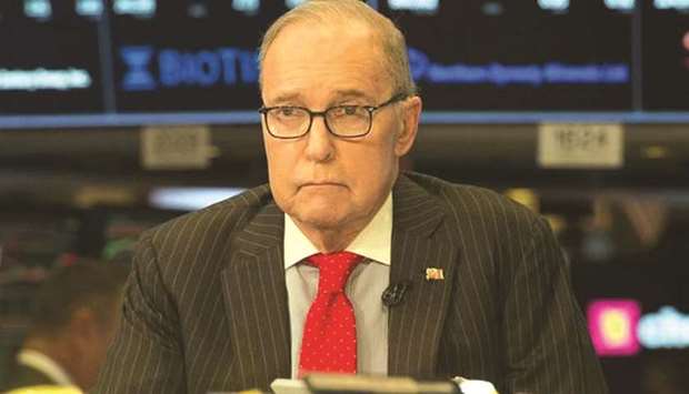 White House economic adviser Larry Kudlow said the Chinese had offered a package of US goods purchases and other steps to cut Chinau2019s annual US trade surplus by some $200bn, contradicting a Chinese foreign ministry spokesman who denied that such a reduction had been offered.