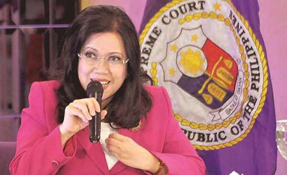 Malacanang has denied any role in the ouster of Chief Justice Maria Lourdes Sereno.