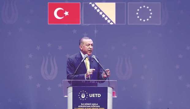 Erdogan: At a time when renowned European countries claiming to be the cradle of civilisation failed, Bosnia and Herzegovina showed by allowing us to gather here that it is a real democracy, not a so-called one.
