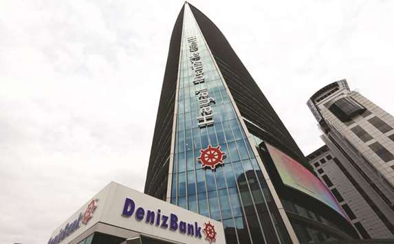The headquarters of Turkeyu2019s Denizbank in Istanbul. Emirates NBD has agreed to buy Denizbank from Russiau2019s state-owned Sberbank for $3.2bn to help establish itself as a leading bank in the Middle East, North Africa and Turkey.