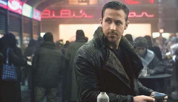 ACTION: Ryan Gosling in a publicity still from Blade Runner 2049.