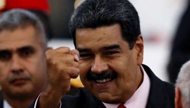 Venezuela's re-elected President Nicolas Maduro