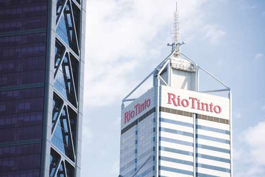 Rio Tinto regional headquarters in Perth, Western Australia. The miner confirmed yesterday it was in discussions to sell its interest in the worldu2019s second largest copper mine to Indonesiau2019s Inalum.