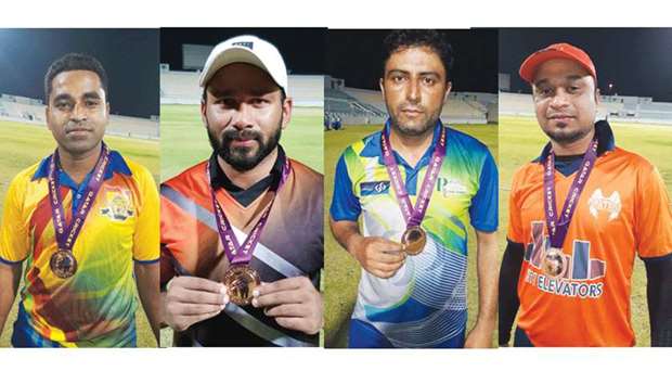 Men of the matches: Moazammil, Asif, Israr and Umer
