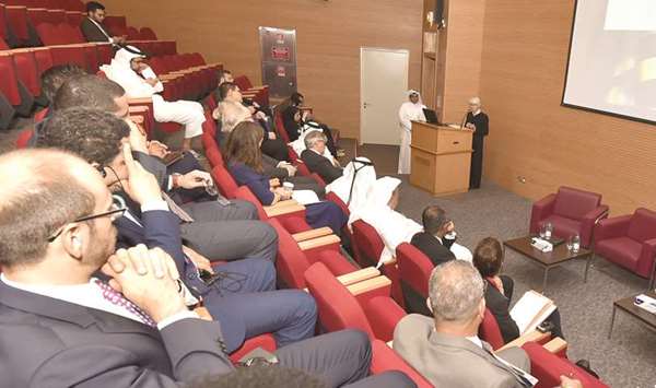 The conference in session.