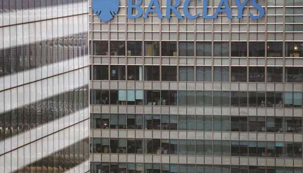 A Barclays bank building is seen at Canary Wharf in London. The bank expects to launch onshore banking operations in Australia in the second half, an executive said.