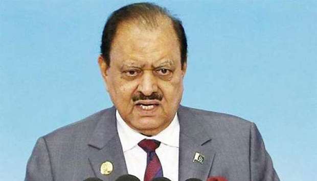 President Mamnoon Hussain has approved the election date.