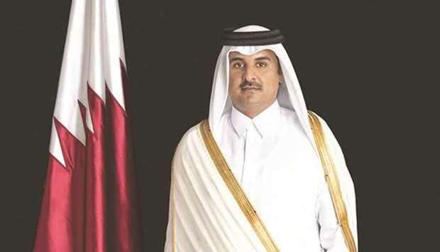    His Highness the Amir Sheikh Tamim bin Hamad al-Thani