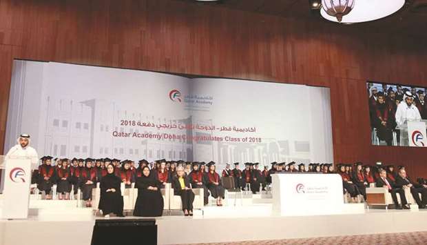 Eighty-nine students, 40 of whom are Qataris, of QAD graduated at a ceremony held at the Qatar National Convention Centre recently.