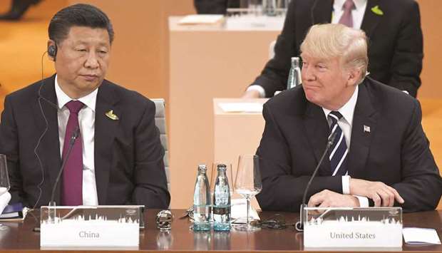 Chinau2019s President Xi Jinping and US President Donald Trump: the US is concerned that Chinau2019s rapid economic development now poses a real challenge to Americau2019s global influence.