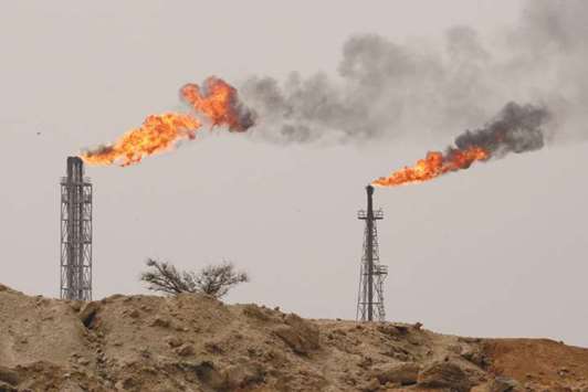 A general view of an oil facility on Khark Island (file). The estimates from Geneva-based Petro-Logistics also suggest Iranian oil buyers are not rushing to cut volumes from Opecu2019s third-largest producer.