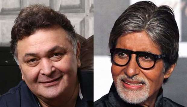 Rishi Kapoor and Amitabh Bachchan