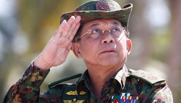 ,There is no need to be worried about their security if they stay in the areas designated for them,, said Myanmar army chief Min Aung Hlaing