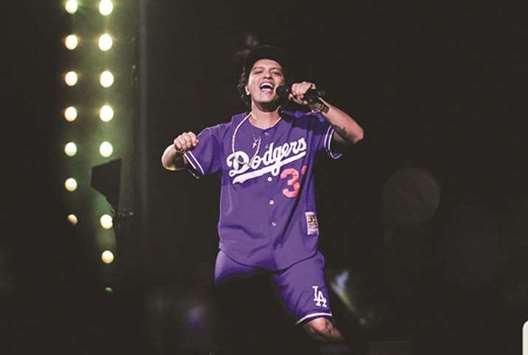 Bruno Mars: amazing act