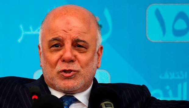 ,A position used by the commanders of the IS was completely destroyed,, Abadi said.