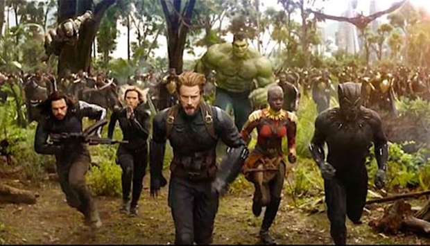 Avengers sees a veritable army of superheroes.