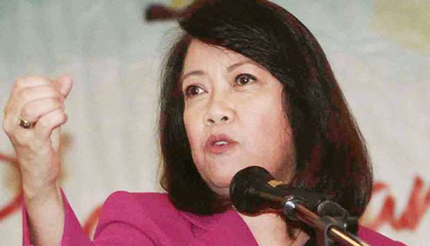 Chief Justice Maria Lourdes Sereno.