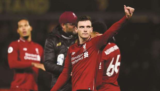 Andy Robertson is confident Liverpoolu2019s key players will remain at Anfield for the long-term. (AFP)