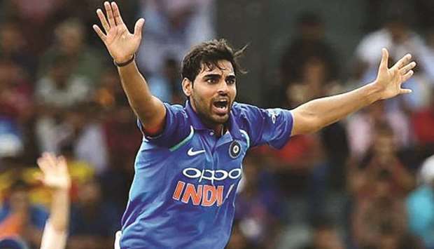 India pacer Bhuvneshwar Kumar.