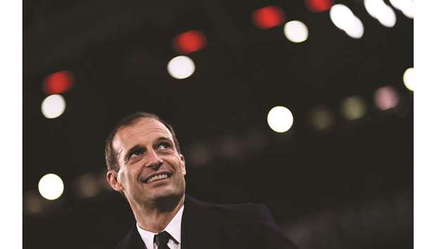 Massimiliano Allegri won the league title in each of his five seasons with Juventus since taking charge in 2014. (AFP)