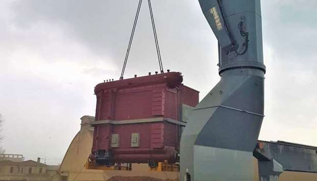 Leading logistics provider GWC recently completed the transport of a 180-ton auxiliary boiler on beh
