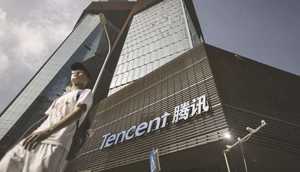 Tencent Holdings and Alibaba Group