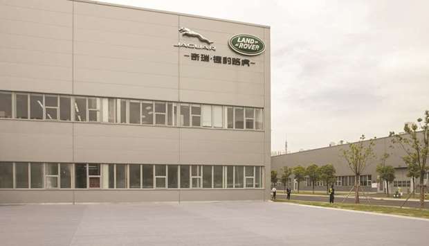 The Chery Jaguar Land Rover Automotive Cou2019s plant stands in Changshu, China (file).