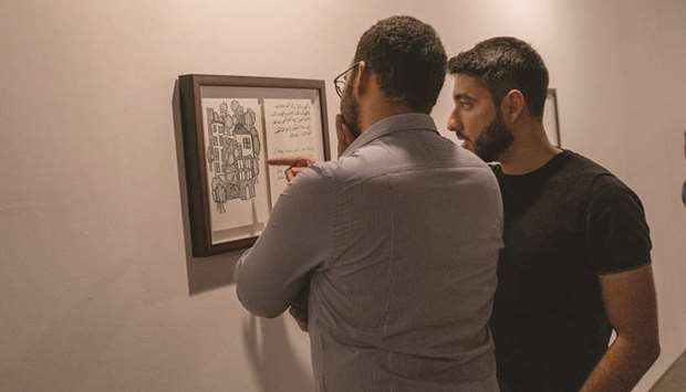 The exhibition u201cLines telling a storyu201d will take art lovers and enthusiasts through a moving journey through al-Mullau2019s eyes.