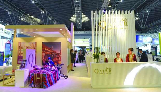 The Qatar pavilion at ITB China 2019 showcased a strong delegation of leading private sector partner