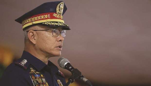 Police chief General Oscar Albayalde.