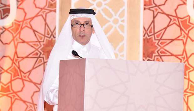 HE Akbar al-Baker at the Sixth Annual Tourism Industry Ghabga on Monday.