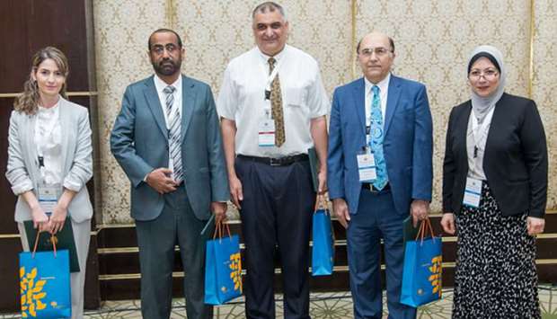 Some of the experts at the seminar.
