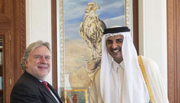 Amir meets Greek ministerrnrn