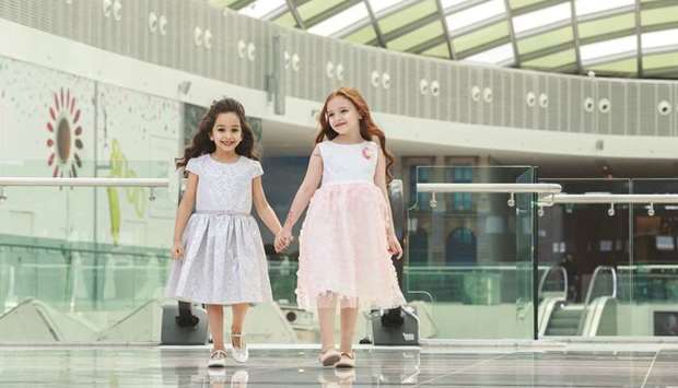 Shoppers can choose from over 50 specialised stores focusing on kids wear.